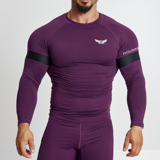 EVO-FIT Αθλητική Μπλούζα Evolution Body Μπορντό 2558BORDO