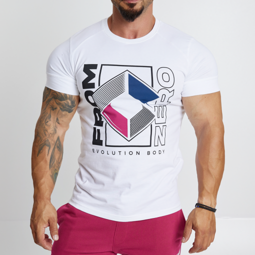 T-shirt Evolution Body Λευκό 2483WHITE