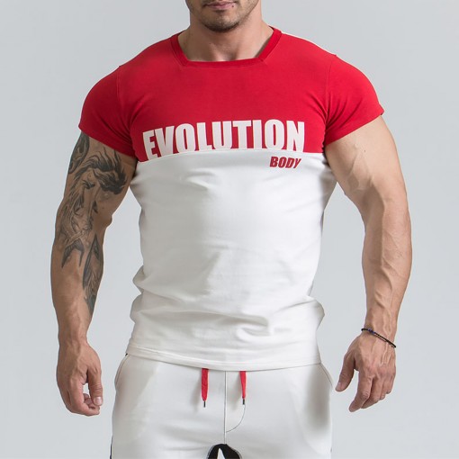 T-shirt Evolution Body Κόκκινο 2065RED