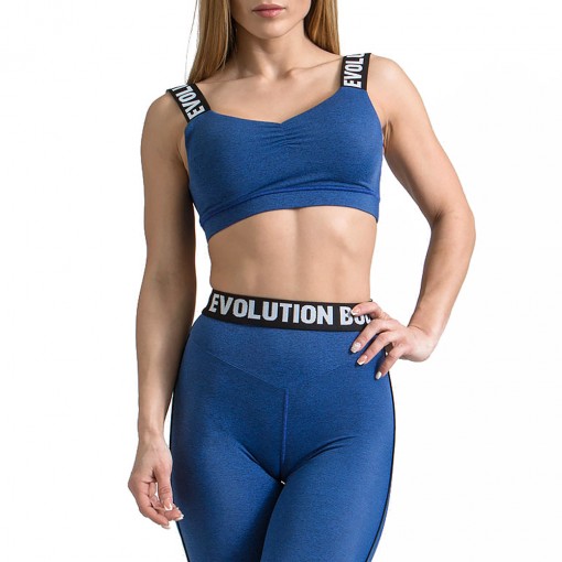 Αθλητικό EVO-FIT Μπουστάκι Evolution Body Μπλε 3013blue