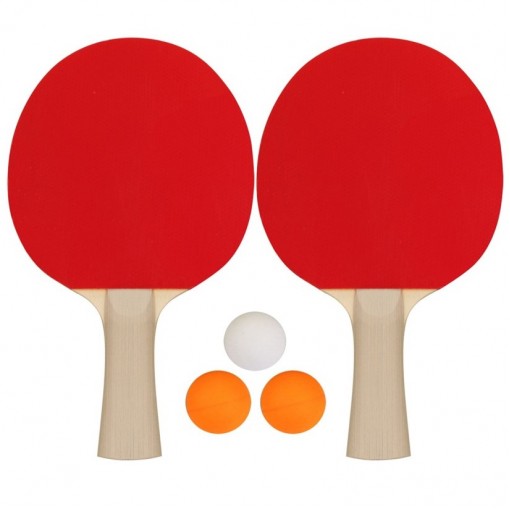 Σετ 2 Ρακέτες Ping Pong & 3 Μπαλάκια "Recreational" 61UK