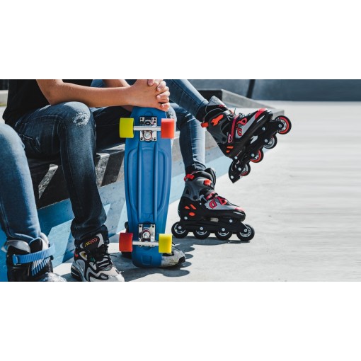 Nijdam Inline Skates - Παγοπέδιλα Combo "Red Raider" N14AC01