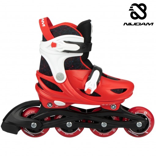 Nijdam Inline Skates Ρυθμιζόμενα "Rad Racer" N20AA07